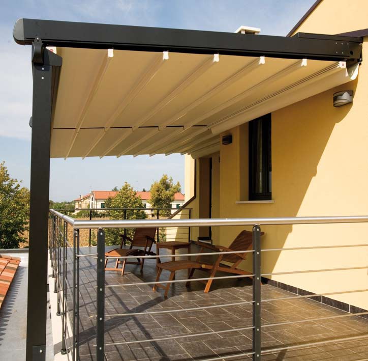 Retractable Roof for Balcony